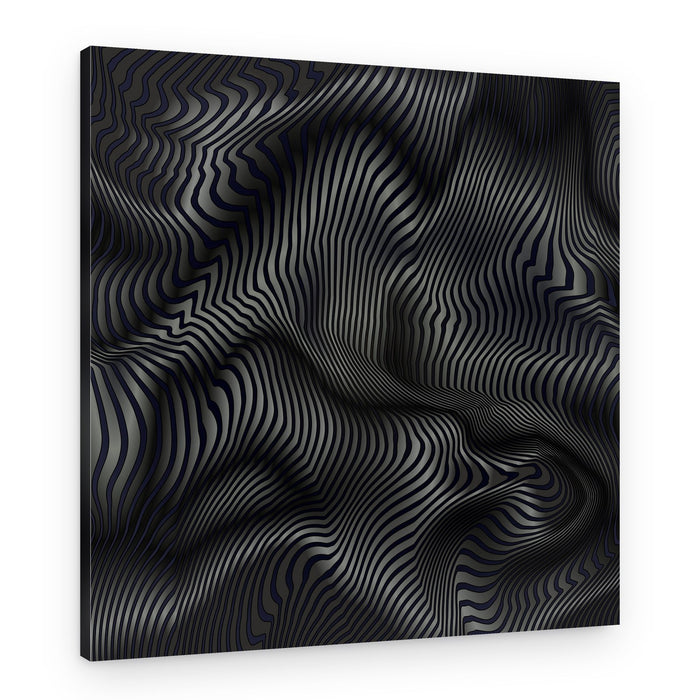 Abstract Flowing Lines – Canvas Print