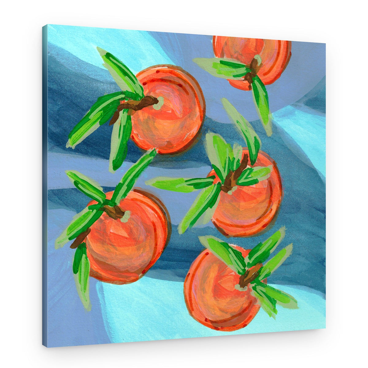 Vibrant Citrus Fruits – Canvas Print