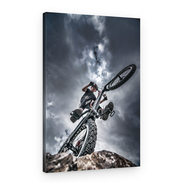 Gravity Defying Ride – Canvas Print
