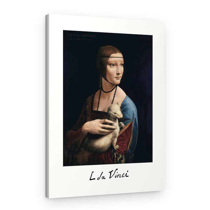Lady With an Ermine (ca. 1490) – Canvas Print