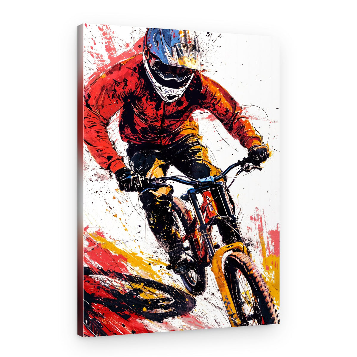 Extreme Mountain Biking – Canvas Print