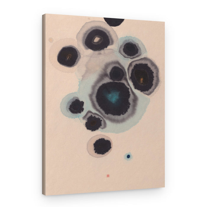 Ethereal Ink Circles – Canvas Print