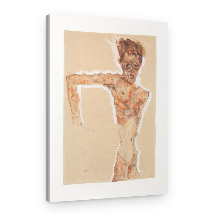 Self Portrait Egon Schiele – Canvas Print