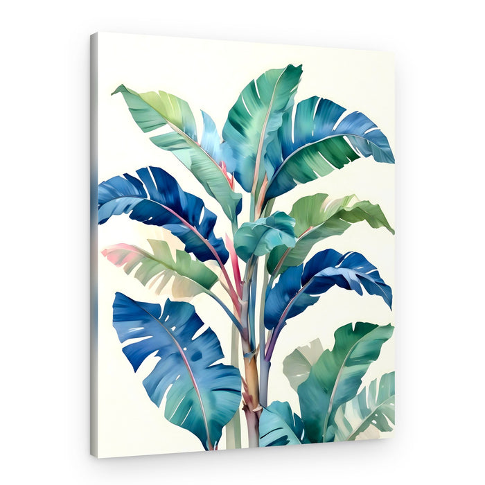 Tropical Banana Leaves – Canvas Print