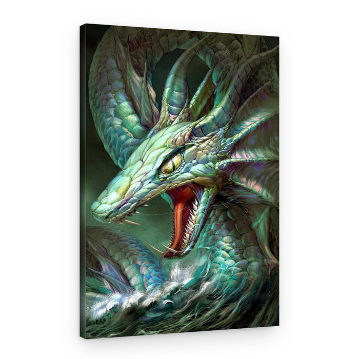 Roaring Sea Dragon – Canvas Print
