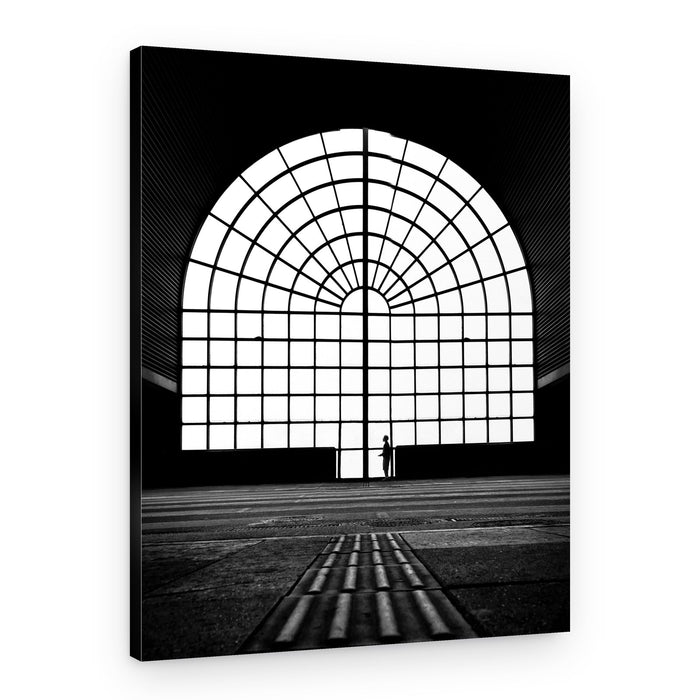 Architectural Solitude – Canvas Print