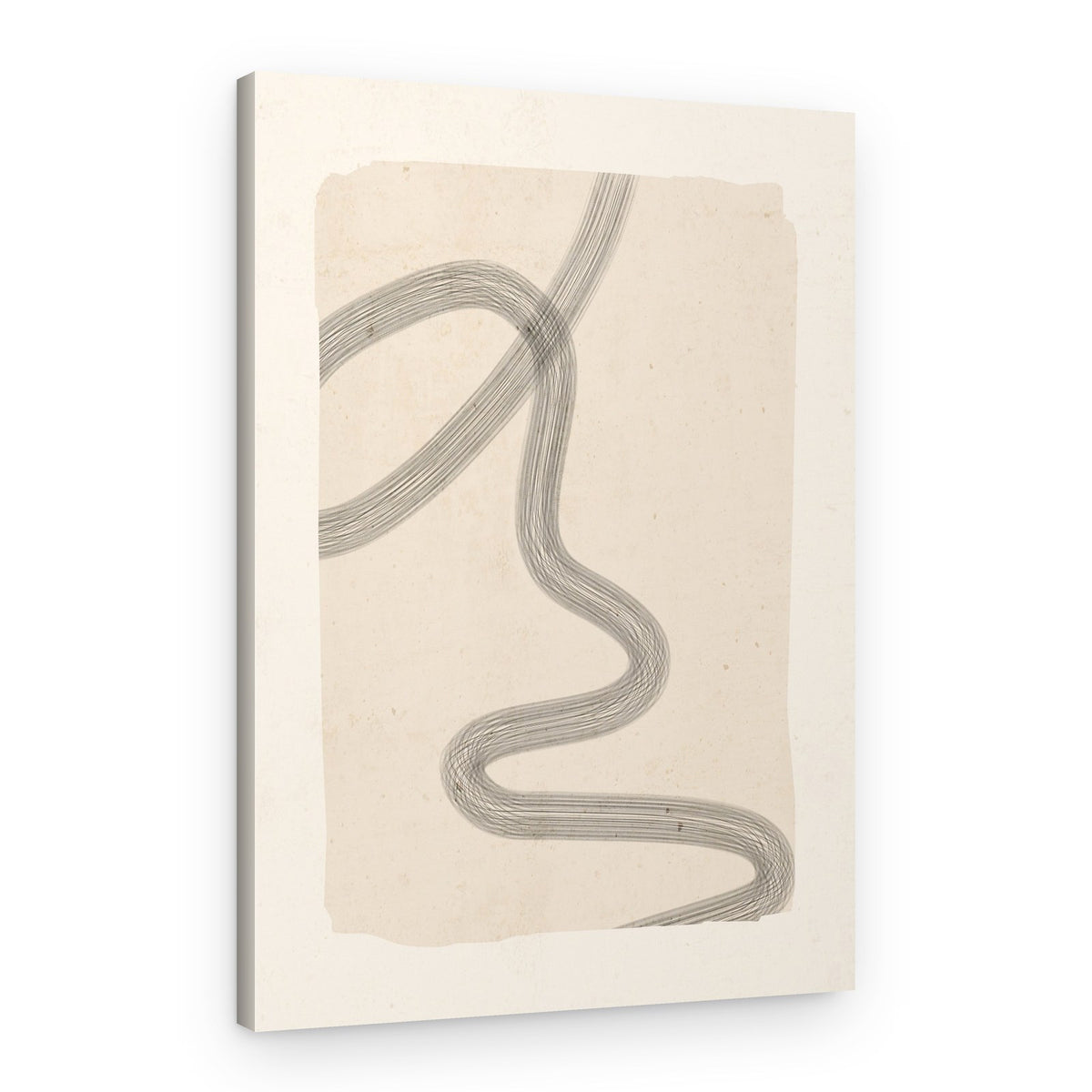 Abstract Flowing Lines – Canvas Print