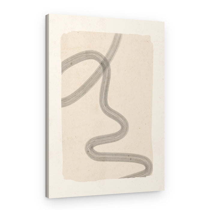 Abstract Flowing Lines – Canvas Print
