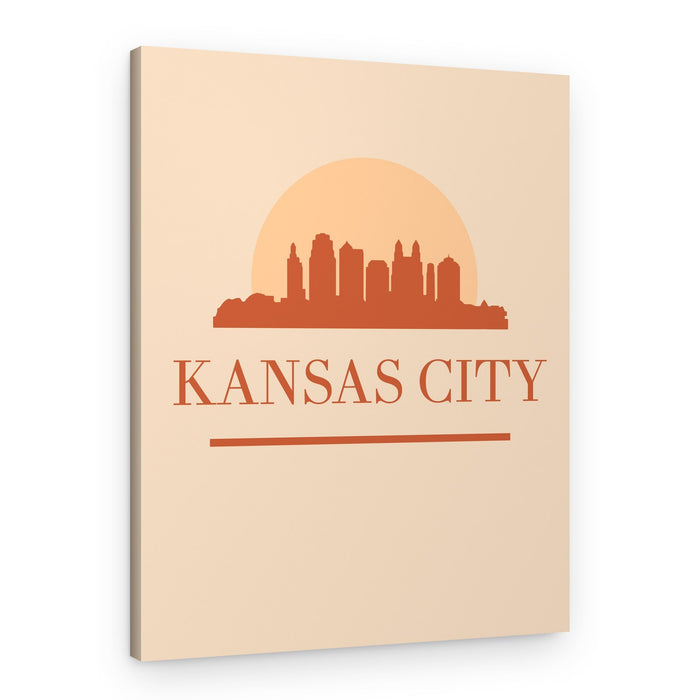 Kansas City Skyline – Canvas Print