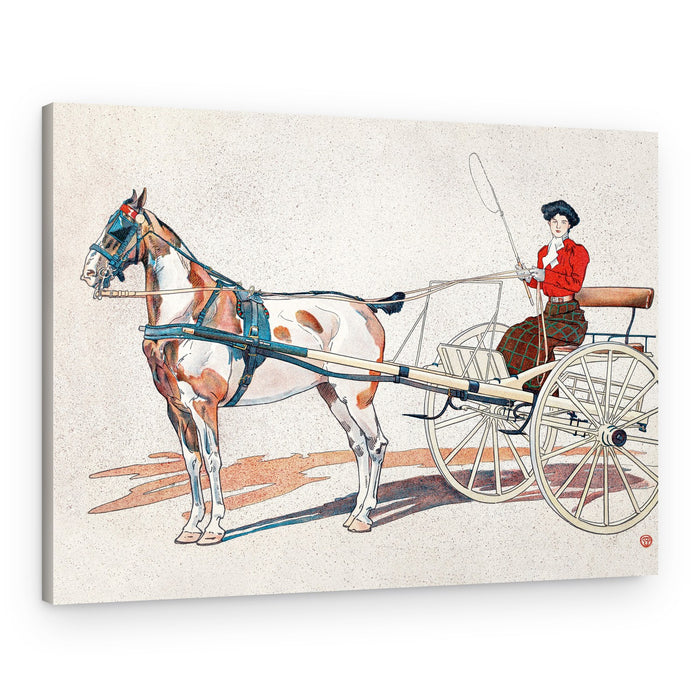 A Kentucky Breaking Cart (ca.1900) – Canvas Print