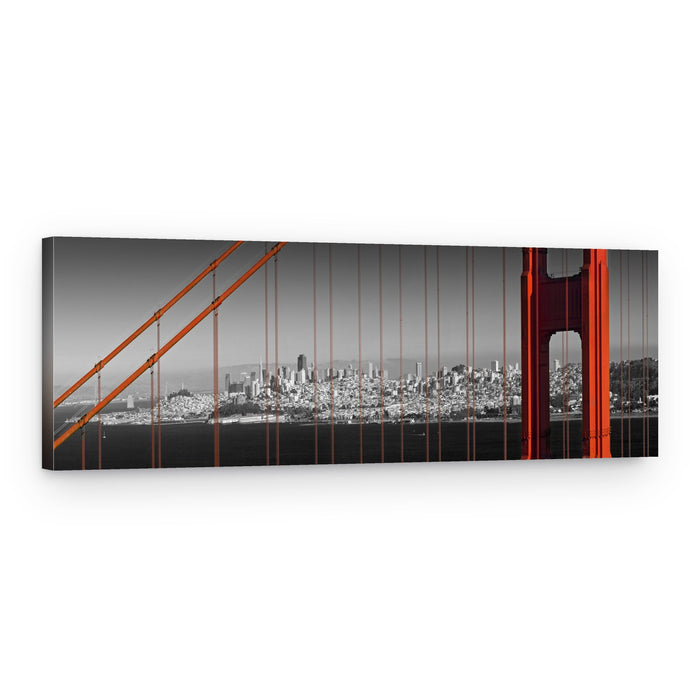 San Francisco Golden Gate Skyline – Canvas Print