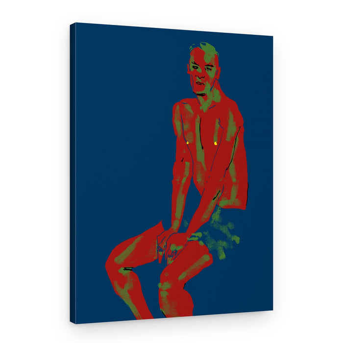 Pop Art Male Figure – Canvas Print