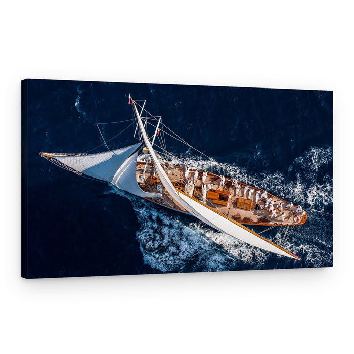 Classic Yacht Sailing – Canvas Print