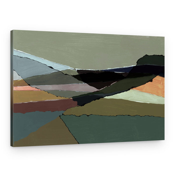 Serene Layered Landscape – Canvas Print