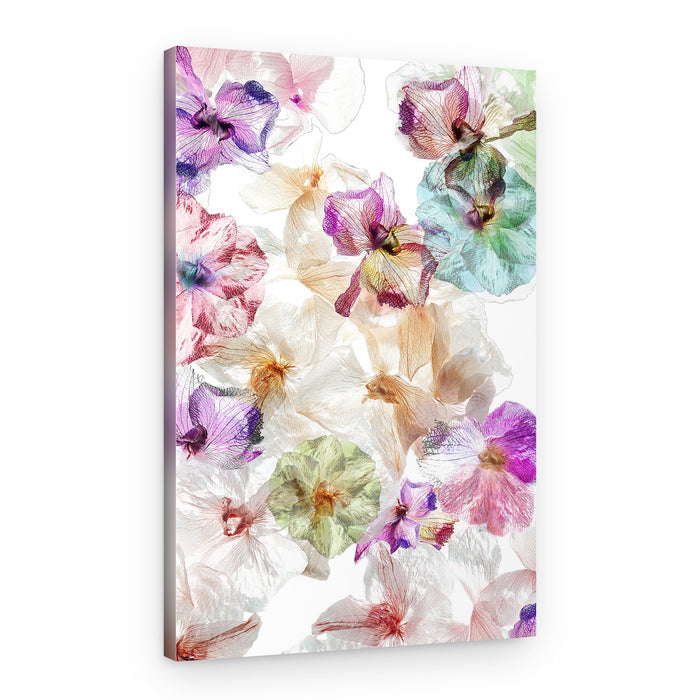 Ethereal Floral Petals – Canvas Print