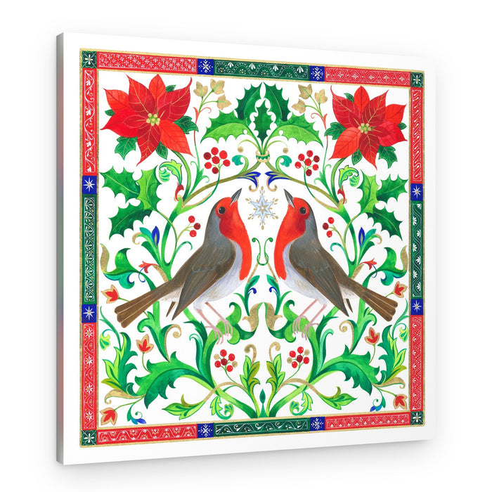 Robins Holiday – Canvas Print