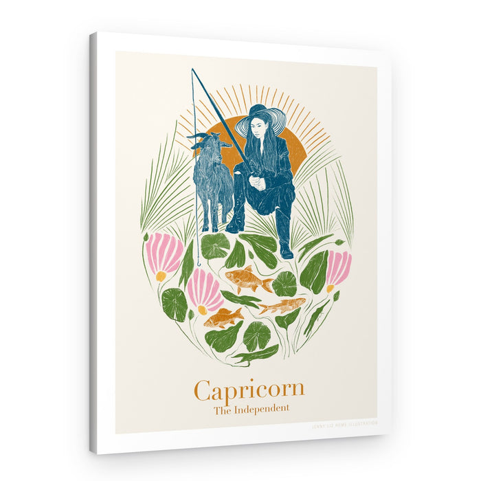 Jlr Capricorn Copy – Canvas Print