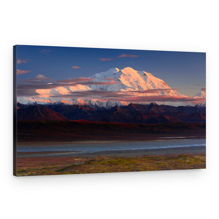 Majestic Denali Sunset – Canvas Print