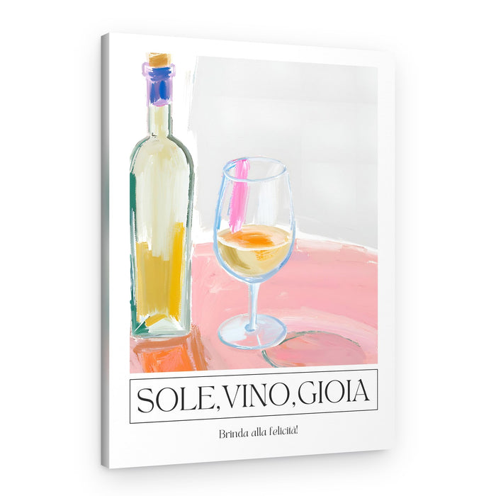 Sun Wine Joy – Canvas Print