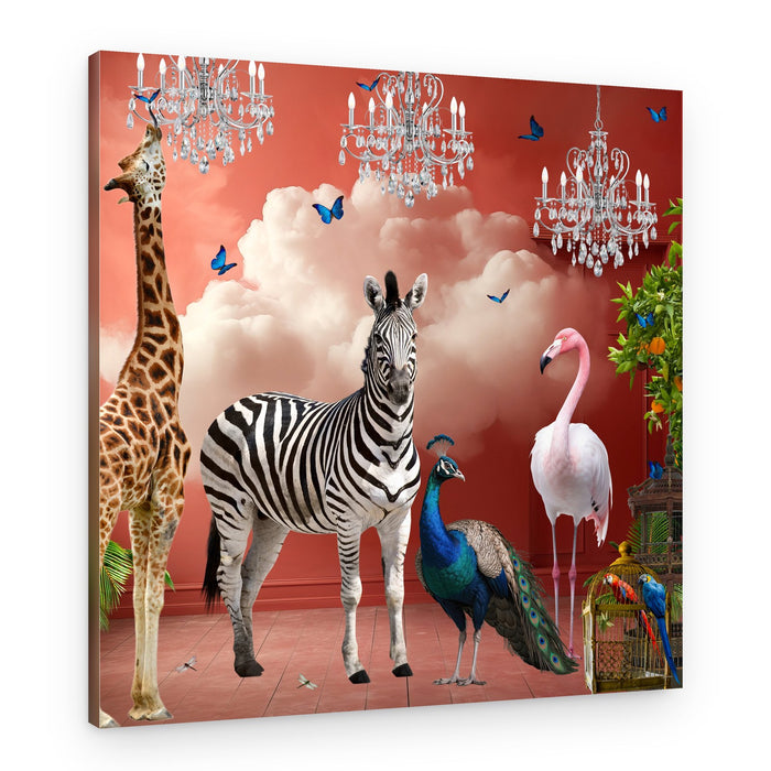 Exotic Animal Fantasy – Canvas Print