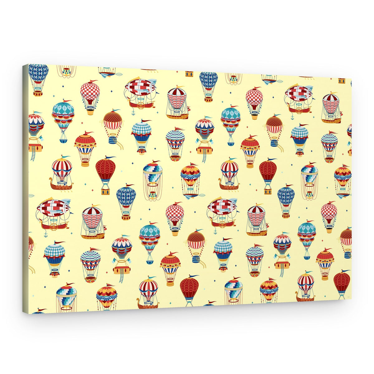 Whimsical Hot Air Balloons – Canvas Print