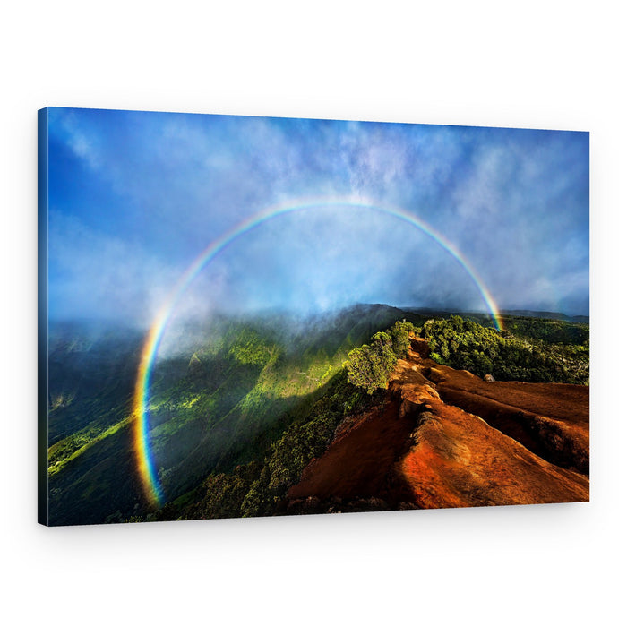 Majestic Mountain Rainbow – Canvas Print