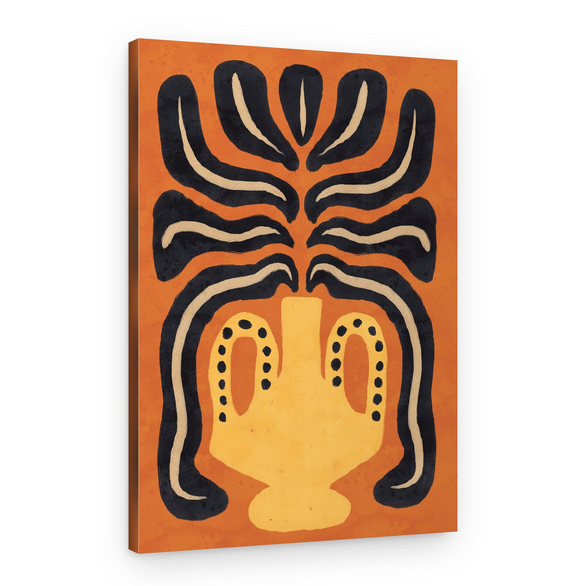 Desert Bloom Vase – Canvas Print