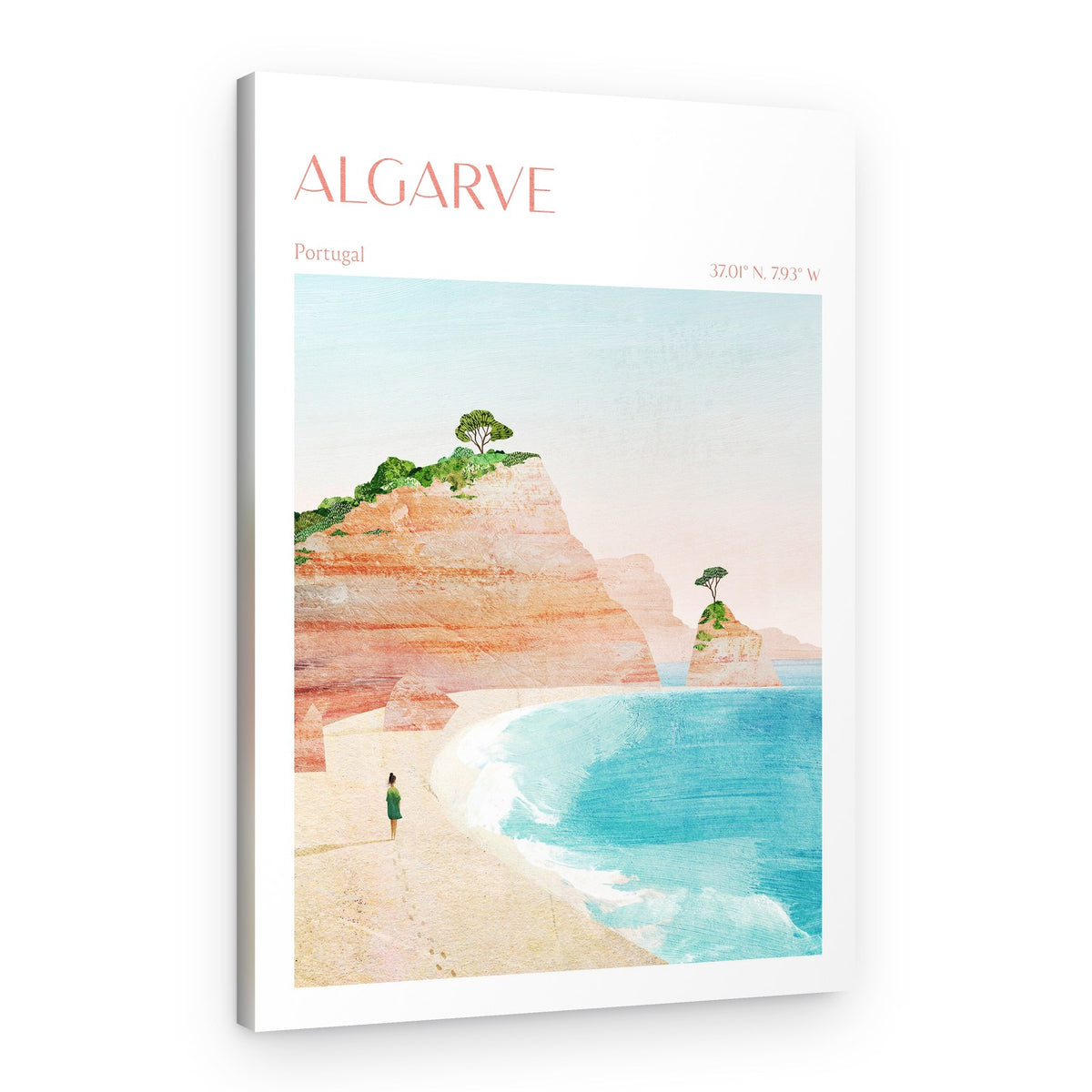 Algarve Coastal Walk – Canvas Print