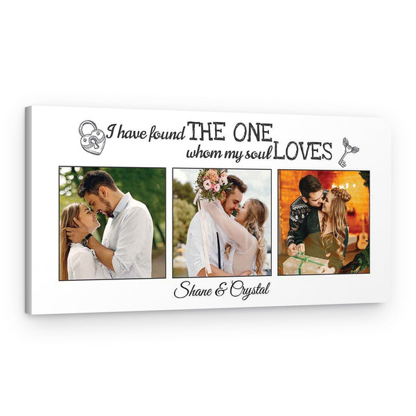 I Have Found The One Whom My Soul Loves Photo Canvas
