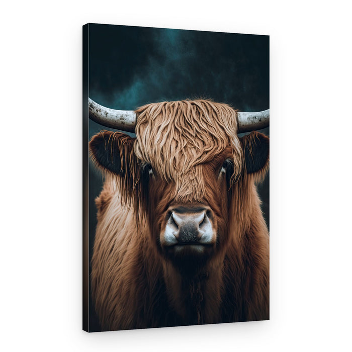 Majestic Highlander – Canvas Print