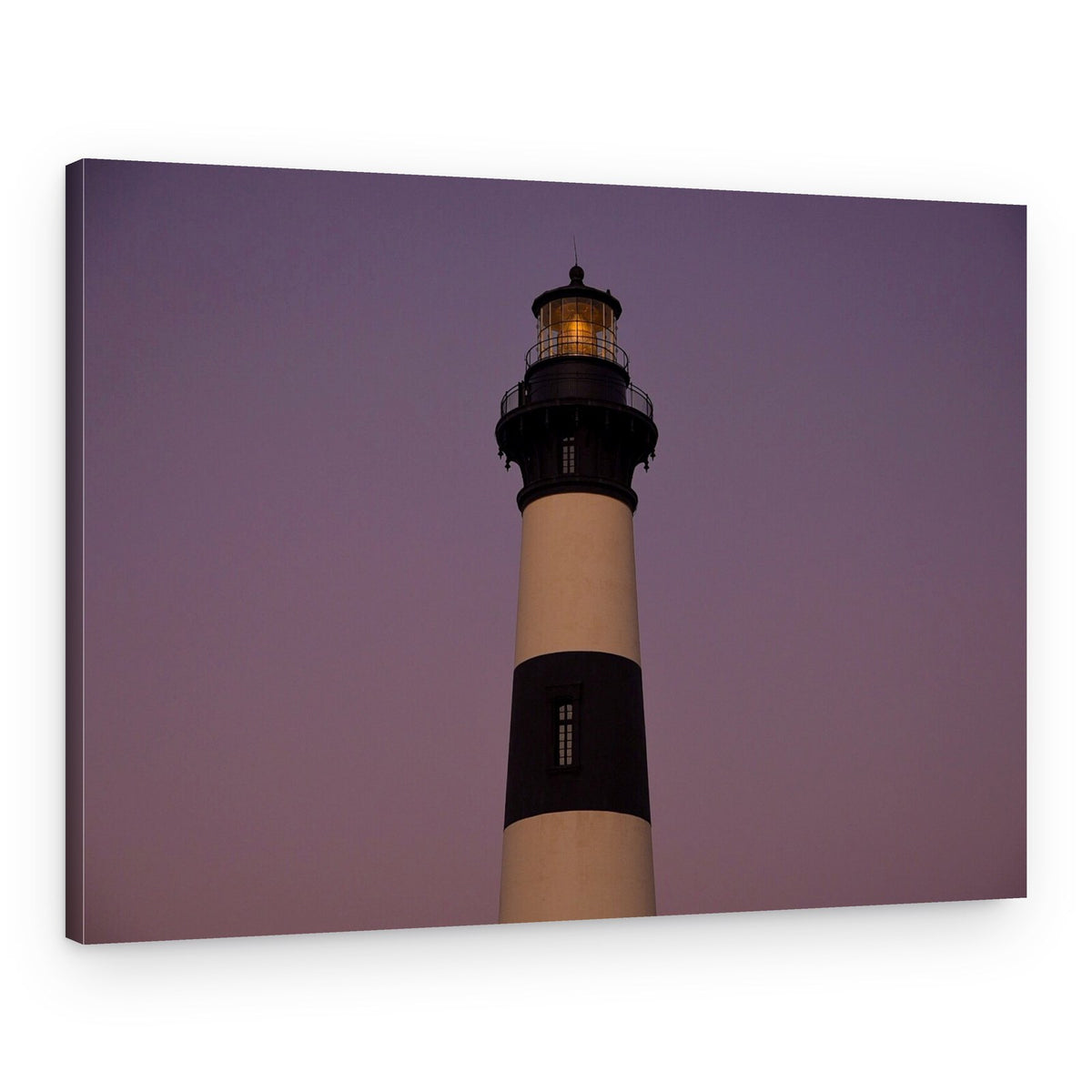 Purple Sky Lighthouse – Canvas Print