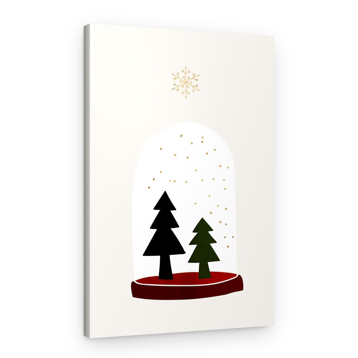 Dancing Snowflakes – Canvas Print