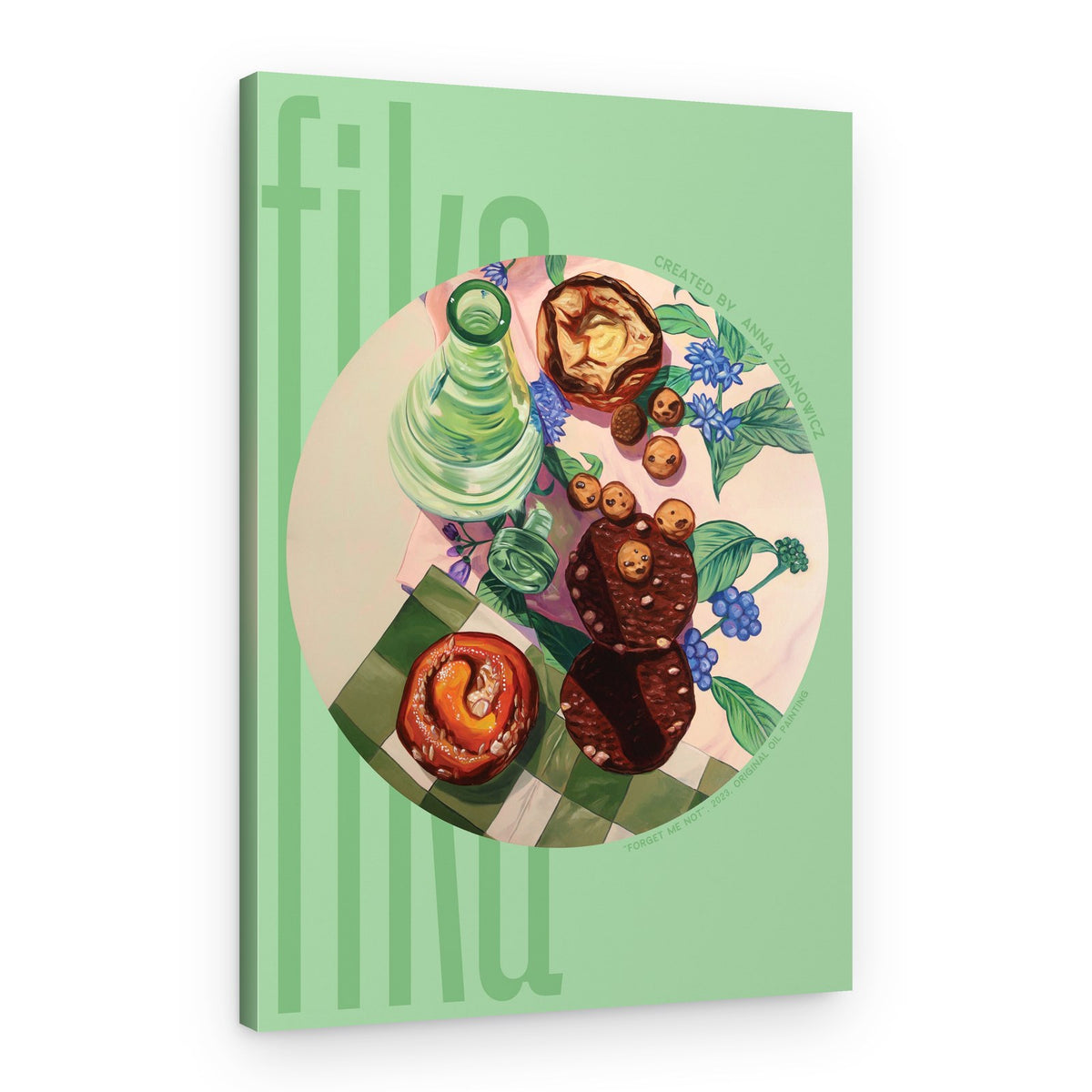 Sweet Breakfast Delights – Canvas Print