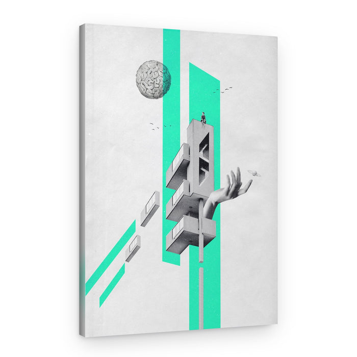 Surreal Architectural Mind – Canvas Print