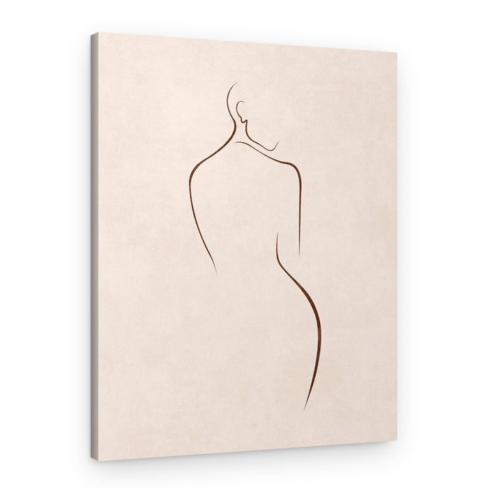 Minimal Elegance – Canvas Print