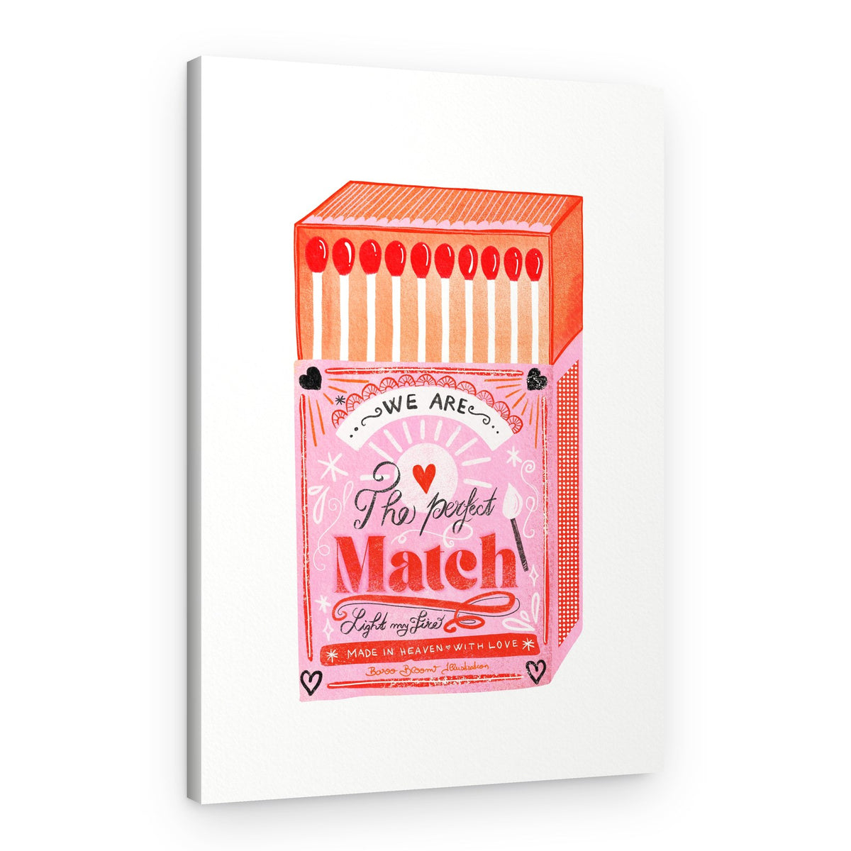 The Perfect Match – Canvas Print