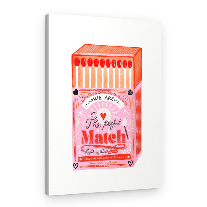 The Perfect Match – Canvas Print