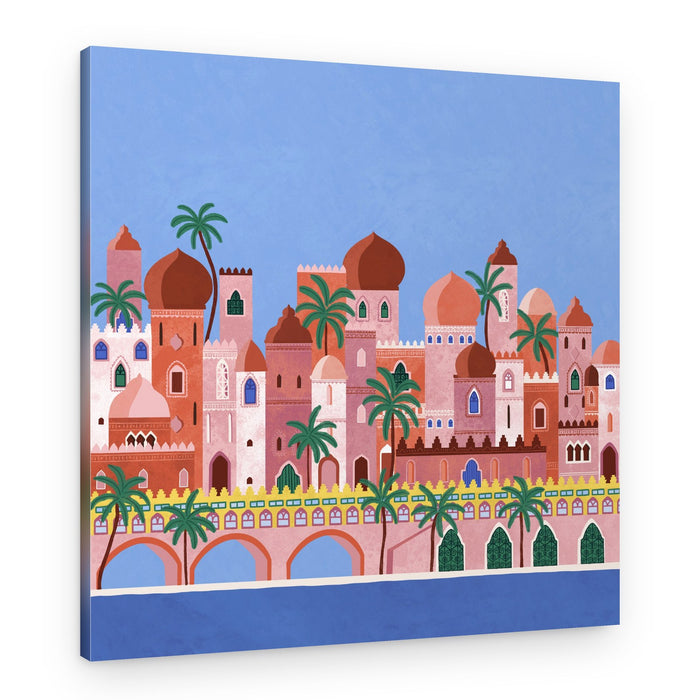 Arabian Fantasy City – Canvas Print