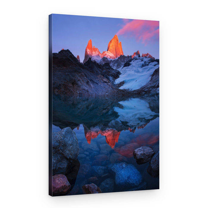 Sunrise Mountain Reflection – Canvas Print