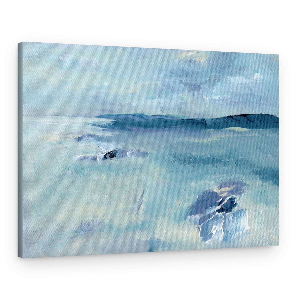 Calm Blue Seascape – Canvas Print