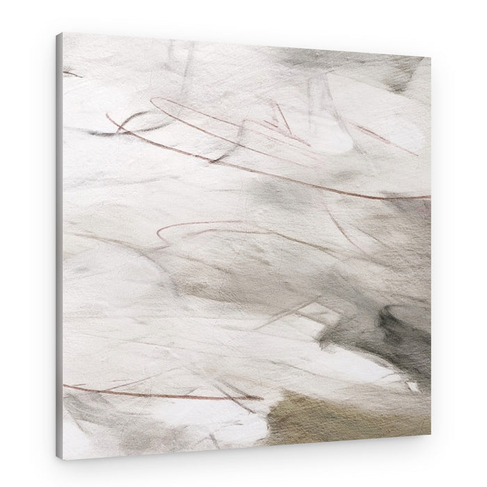 Subtle Grey Abstract – Canvas Print