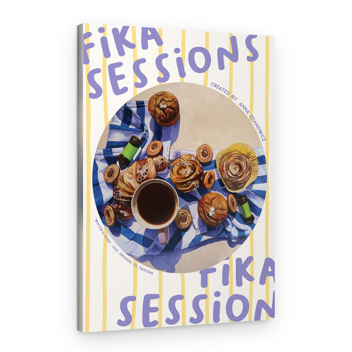 Fika Coffee Session – Canvas Print