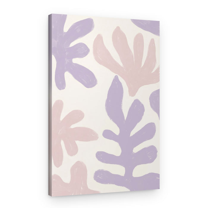 Soft Abstract Botanicals – Canvas Print
