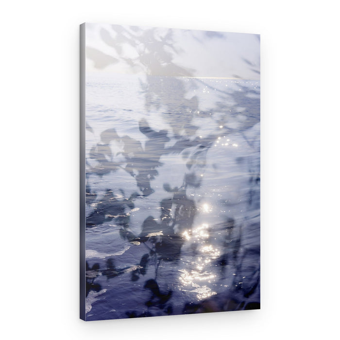 Serene Water Reflections – Canvas Print