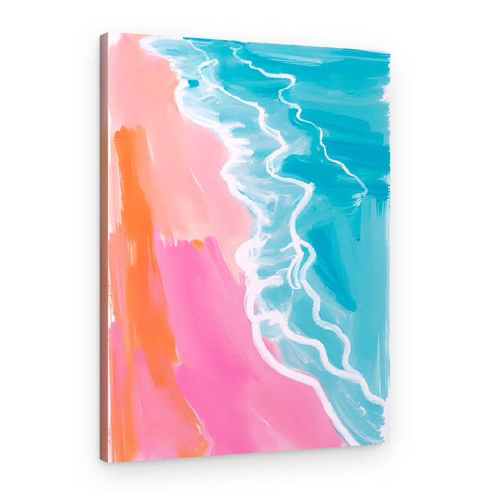 Pink Sand Beach – Canvas Print