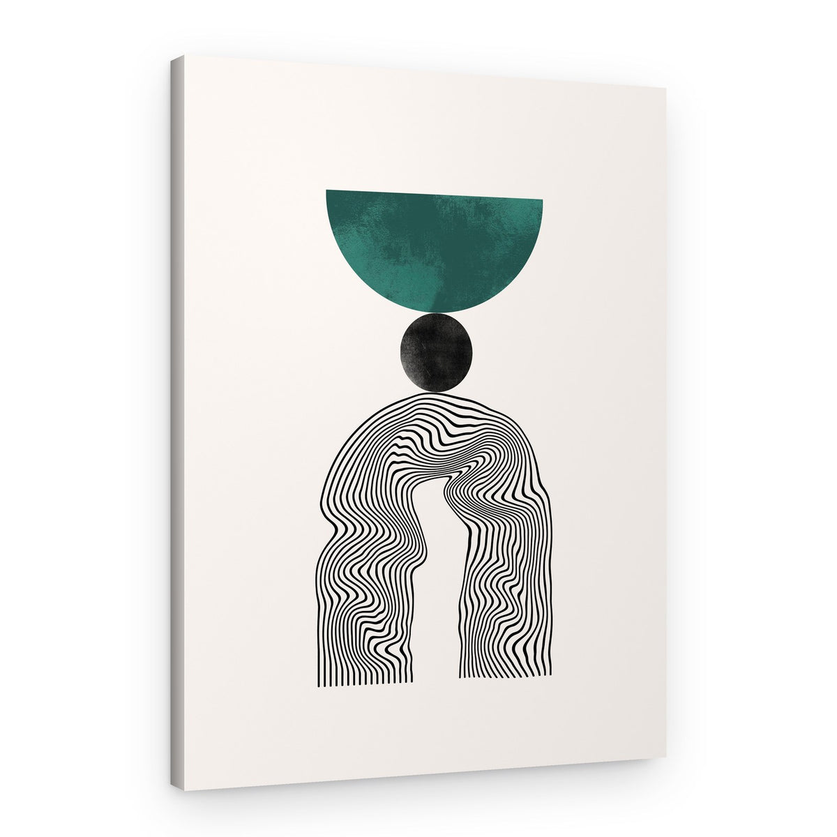 Abstract Flowing Balance – Canvas Print