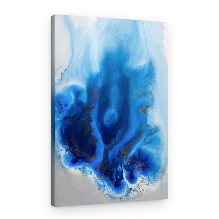 Underwater - Blue Lagoon – Canvas Print