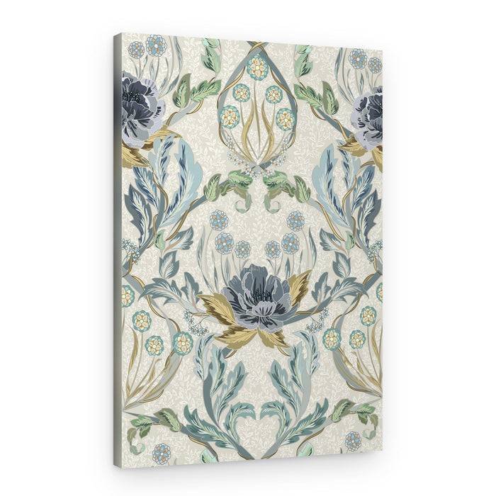 Ornate Floral Pattern – Canvas Print