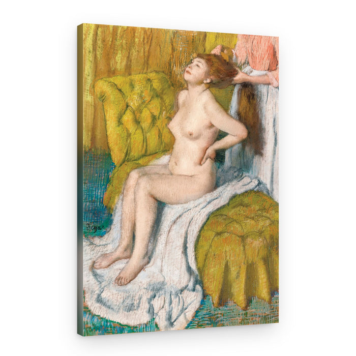 Nude Lady With Breast Showing – Canvas Print