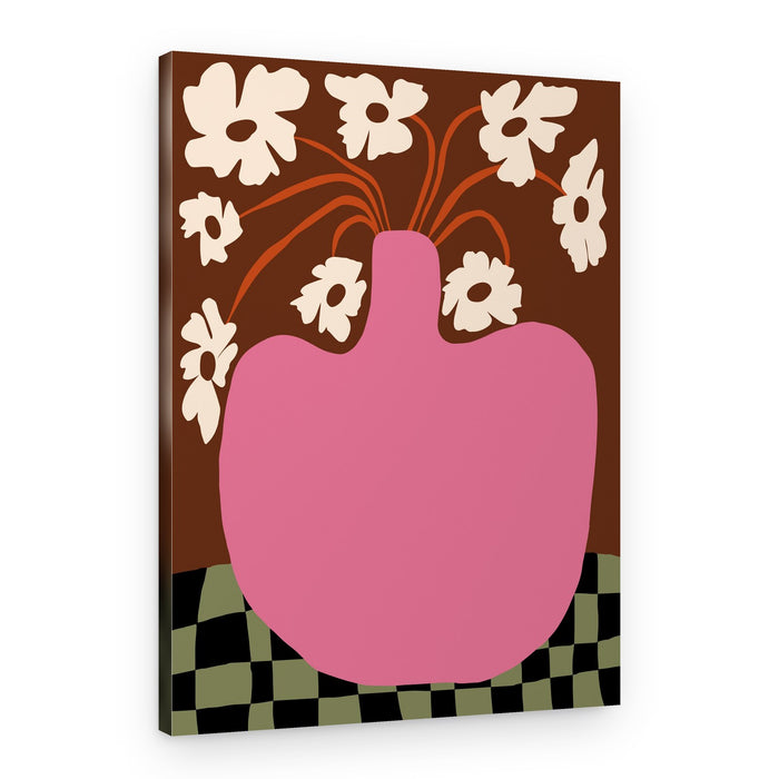 Bohemian Floral Still Life – Canvas Print
